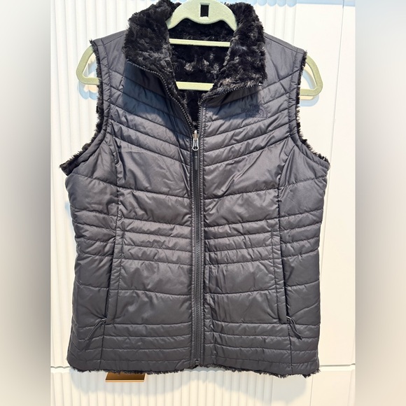 The North Face Jackets & Blazers - North Face Reversible Vest with Fur- NWOT